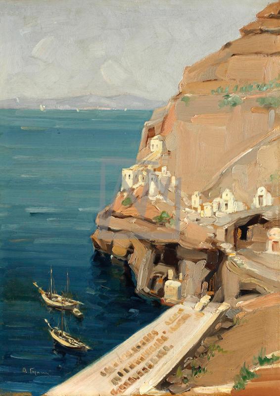 Τοπίο της Σαντορίνης