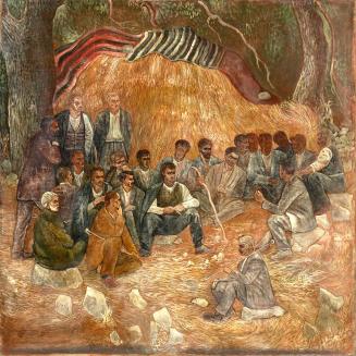 Assembly of villagers