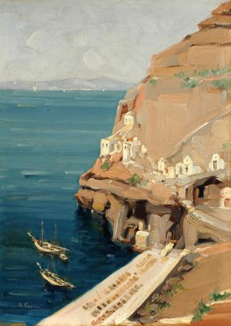 Landscape of Santorini